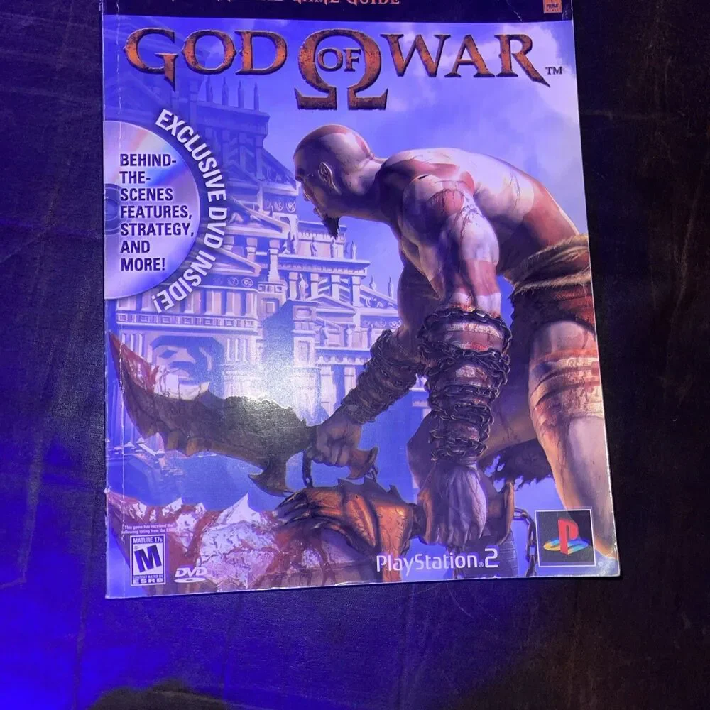 Prima Offical Game Guide God Of War Playstation 2 NO DVD